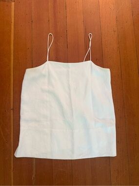 Everlane White Spaghetti Strap Camisole